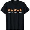 Capybara Lover Kids This Is How I Roll Capybara T-Shirt