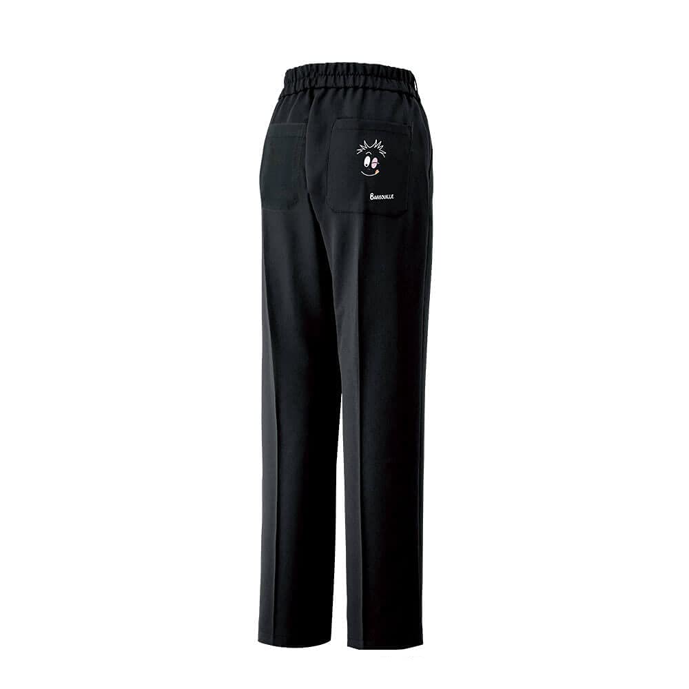 Nursery Barbapapa Scrub Pants (Unisex), Stretch, Medical Nursing Coat, Women s and Men s, Size L, Moja, 9864305A