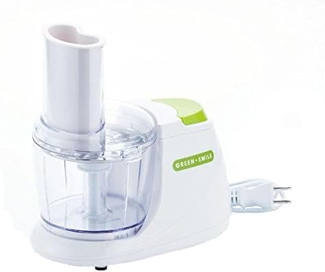 Green Smile Electric Radish Grater - Kitchen Appliance, Automatic, Time-Saving, Powerful, Easy to Use, Fast, Healthy - GM-9768