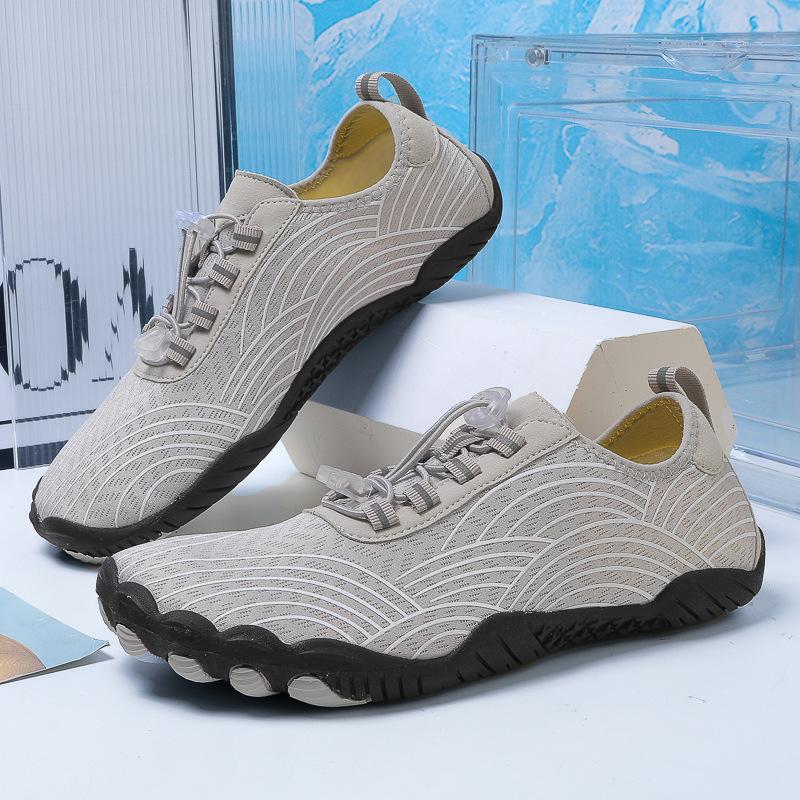 Outdoor neue Fußschutz Fünf-Zehen-Strandschuhe Paar Schwimmen Waten Herren- und Damen-Wasserweg Amphibische Bachwanderschuhe