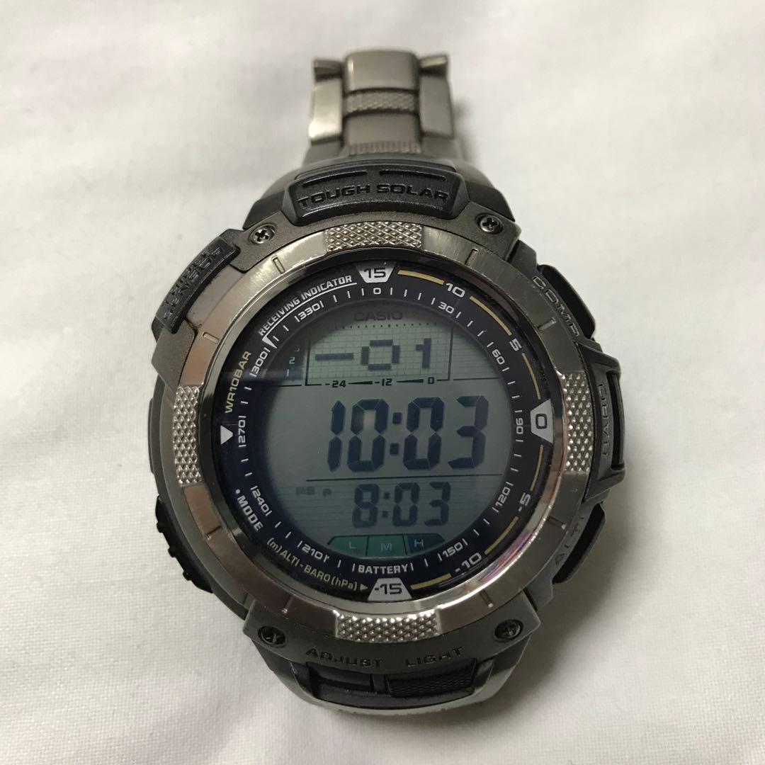 Used CASIO PROTREK Casio Protrek PRW-1000TJ watch