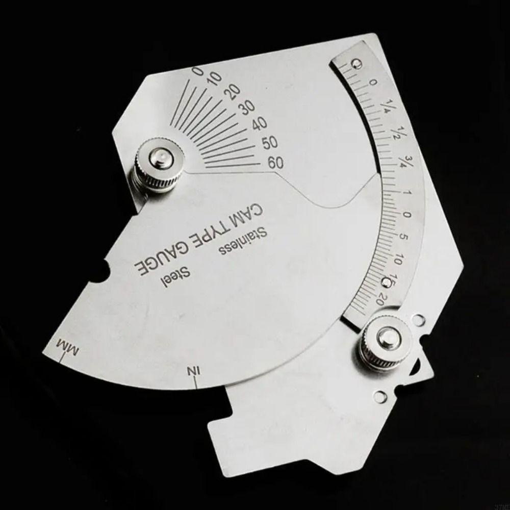 Adjustable Cam Type Weld Inspection Ruler Accurate Welding Measuring Tool  Weld Inspection