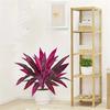 Realistic Leaves Fake Tropical Palm Plants Plastic Shrub Cordyline Fruticosa Plants  Living Room