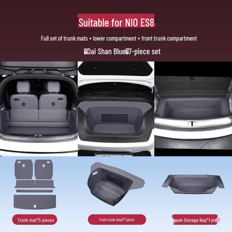 Nio ES8 Front Trunk Organizer Bag: Protective Mat for 26 Models