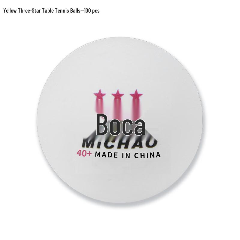 Bocah ABS 40+ 3-Star Training Table Tennis Balls