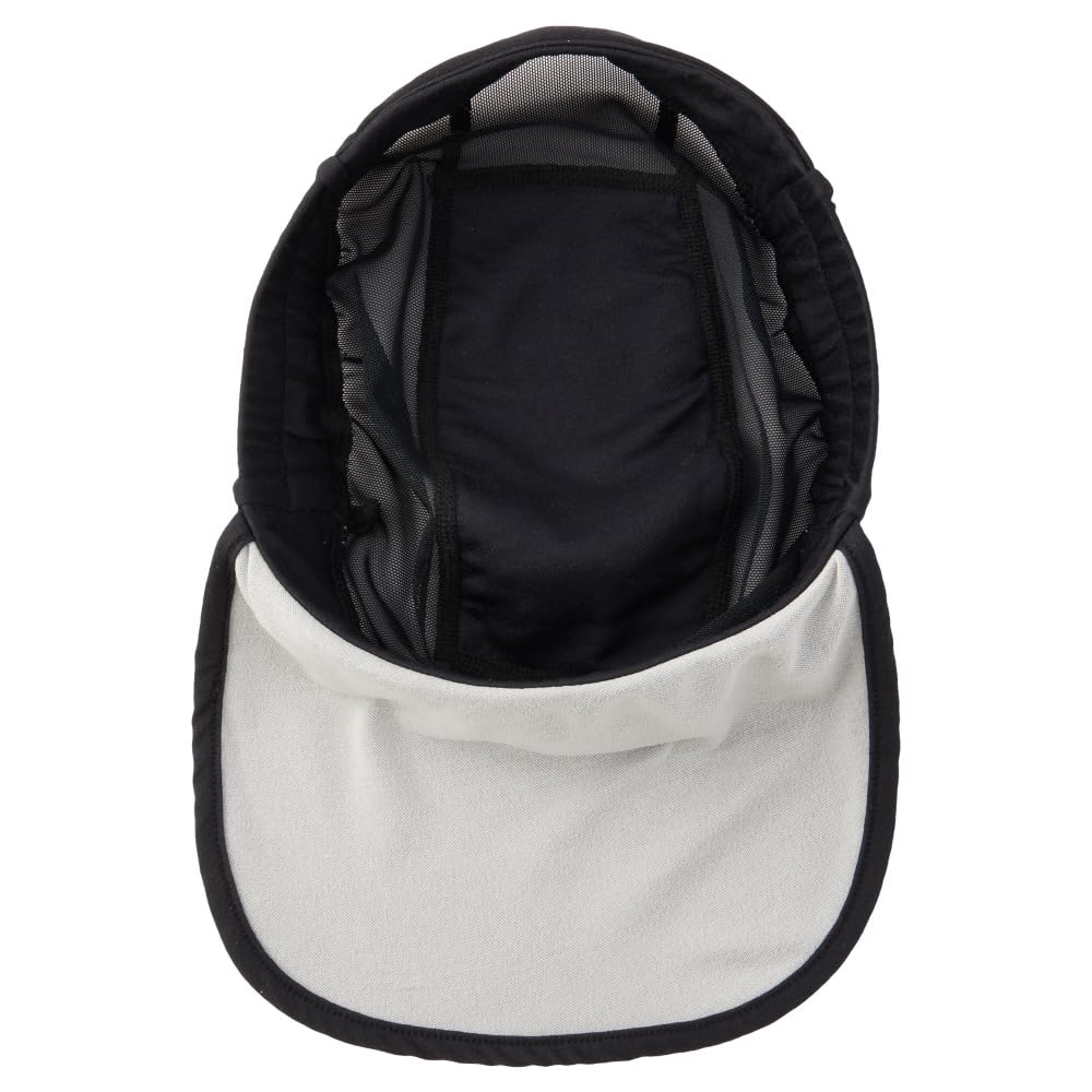 Mizuno Cooling Inner Wet and Layerable Hat for Heatwave Junior Free Size Cap, Cool, Protection, C2JWC101, Junior, Black,