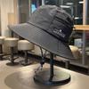 Fashion Solid Color Fisherman Hat for Men Women Summer Quick Drying Wide Brim Sunshade Basin Cap Unisex Hiking Outdoor Hat