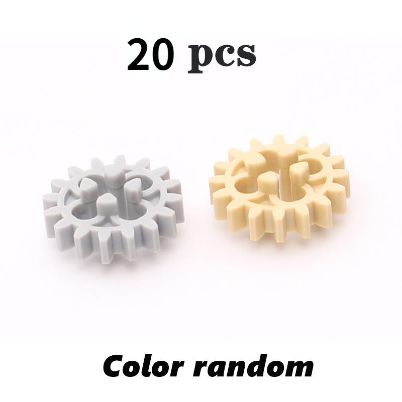 MOC Gear Series Gear Rotating Platform Gear Rack and Gear Differential High-tech Parts Small Particles Building Blocks Toys