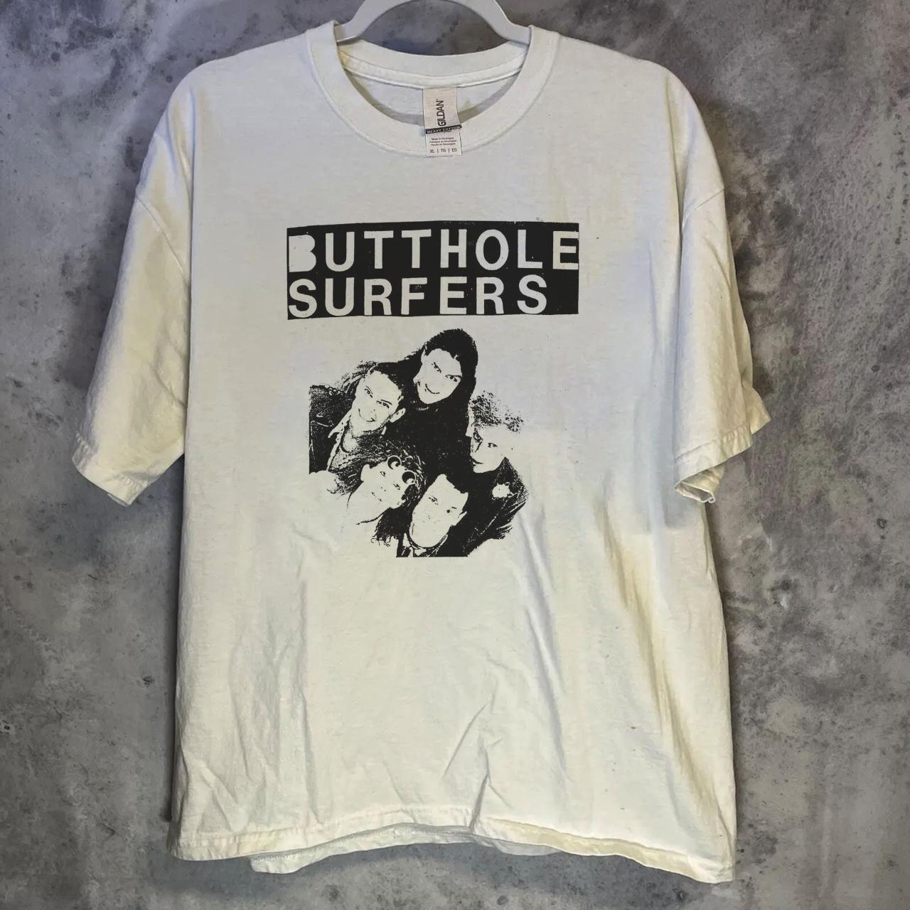 Butthole Surfers vtg unisex white short sleeve tee S-5XL TE8286 Unisex T-Shirt XXL