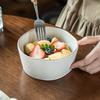 Creative Tableware, Special-Shaped Bowl, High-End Ceramic Plate, Household Salad Bowl, Eating Bowl, Plate Placement