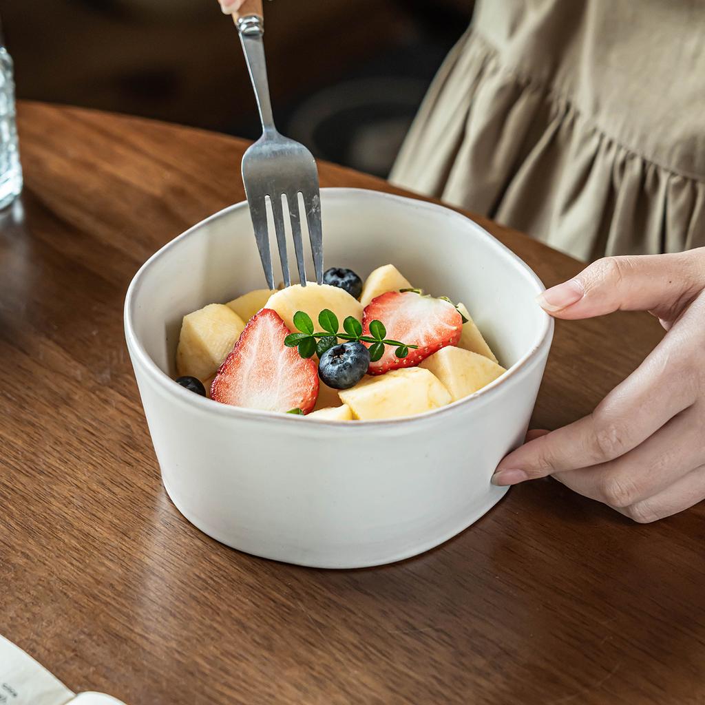 Creative Tableware, Special-Shaped Bowl, High-End Ceramic Plate, Household Salad Bowl, Eating Bowl, Plate Placement