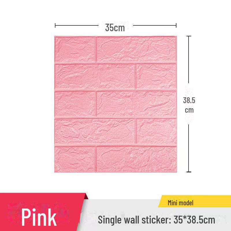 3D Waterproof Foam Wall Stickers for Ceiling and Background Decoration