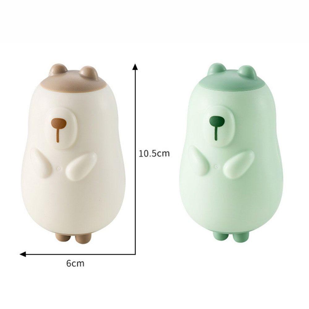 Cute Bear Washable Lint Remover Portable Dust Removal Lint Roller Reusable Lint Hair Remover