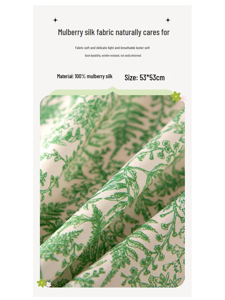 Eleganter Maulbeerseidenschal für Damen - Perfektes Muttertagsgeschenk, hochwertiges Tuch und Halsdekoration