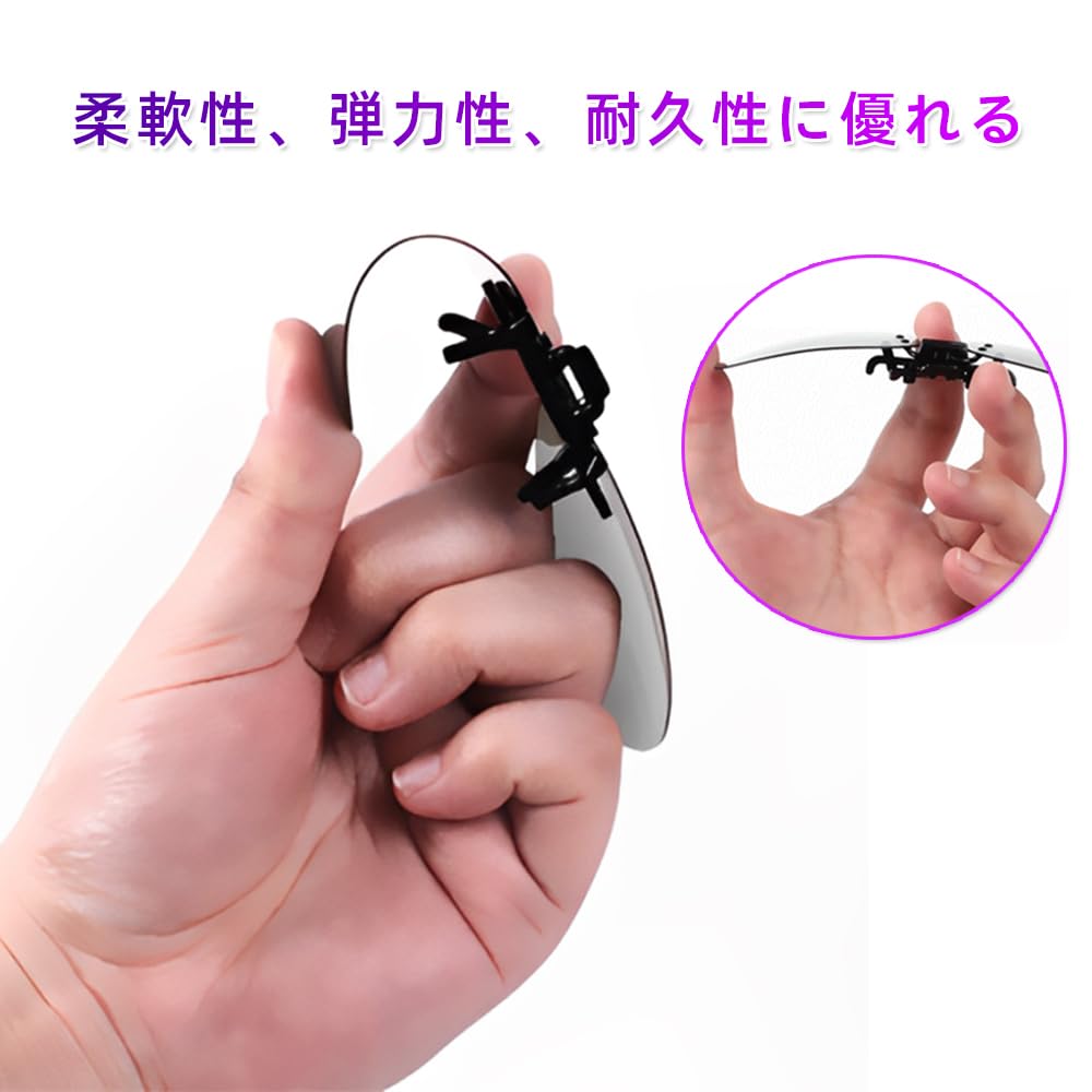 Renjzle Clip-On Polarized Sunglasses, 5-Color Set, Flip-Up Design, UV Protection, Polarized Lenses, Ultra Lightweight, for Driving, Cycling,