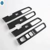 RHD Carbon Fiber Look Inner Door Armrest Window Lift Button Cover Trim For Chery Tiggo Jaecoo7 TJ-1  - 2025 Car Accessories