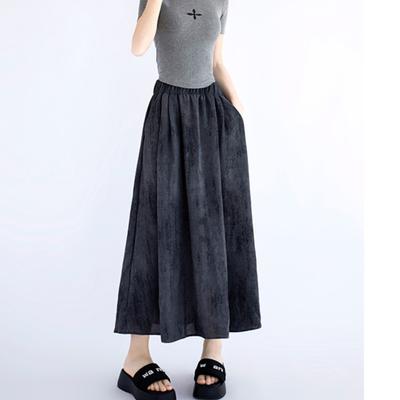 Chaff Tie-dye Skirt for Women In Summer High-waisted Small A-line Slim Skirt