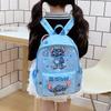 Disney Stitch Cartoon Backpack For Toddlers Large Capacity Kids School Bag With Breathable Design