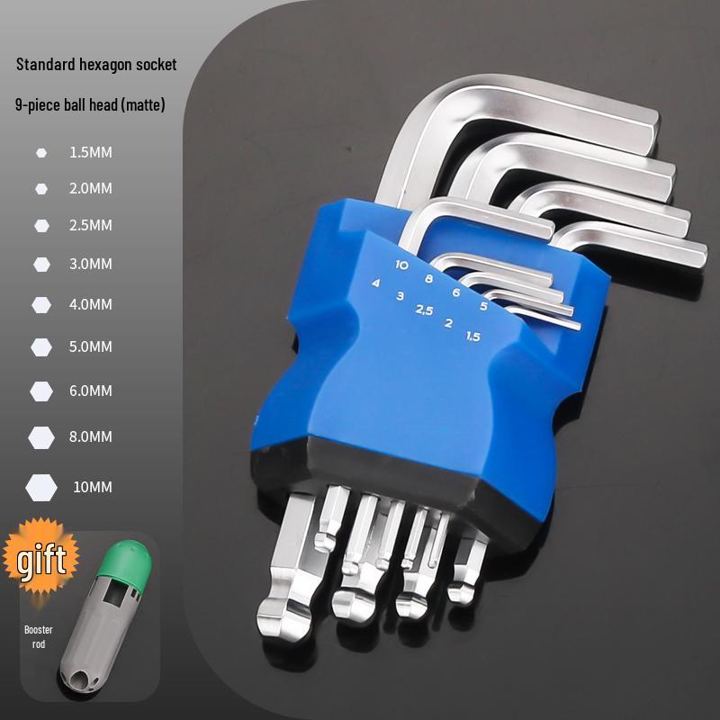6-Point Torx and Metric Hex Wrench Set