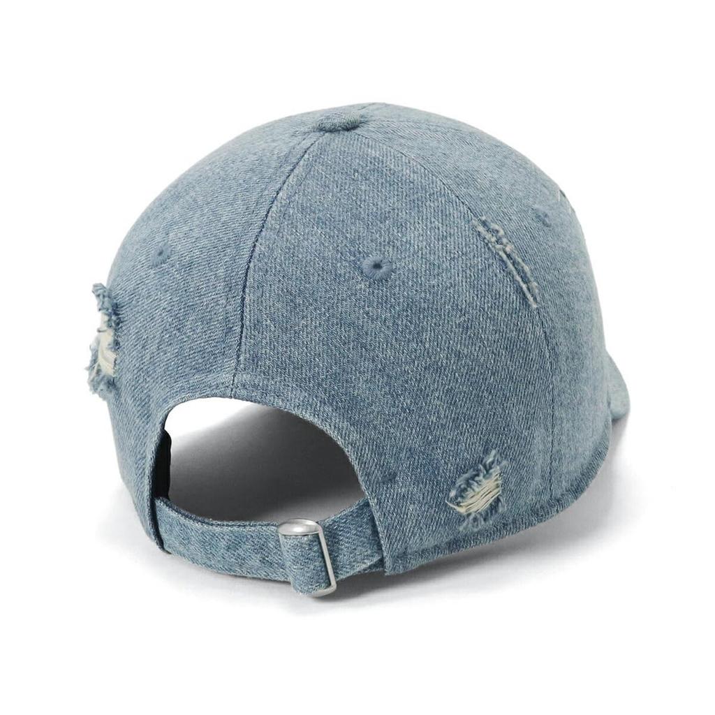 Buy New Era New Era Cap 9TWENTY MLB Damaged Denim NY Washed