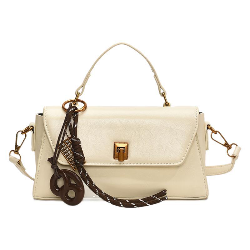 Super fire small bag women's autumn and winter retro 2025 new fashion messenger bag women's versatile portable work small square bag