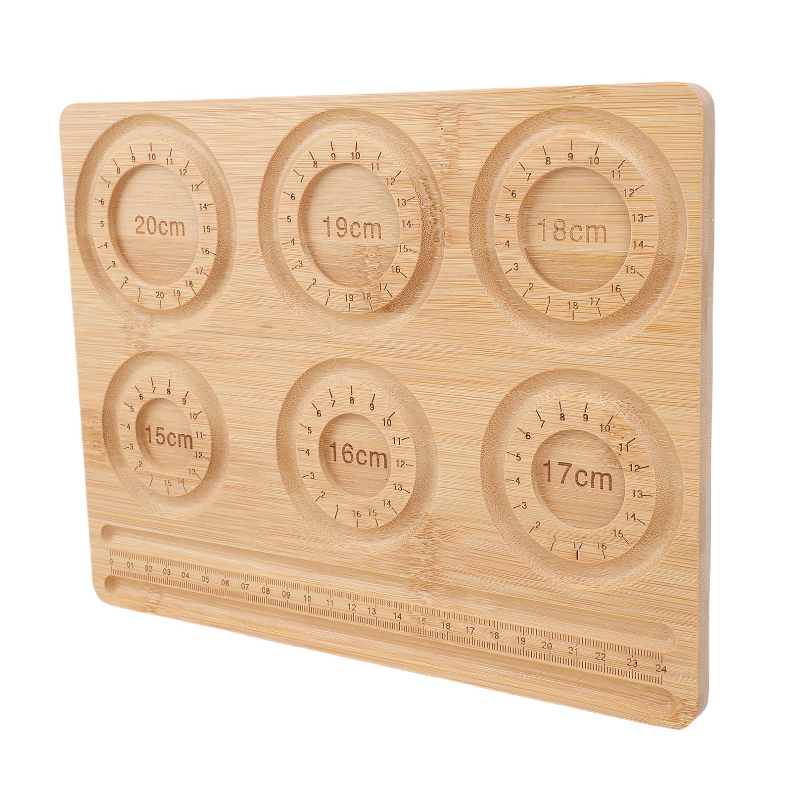 

Jewelry Making Bead Board 15-20cm Scale Wood Jewelry Making Supplies Bead Tray for Handcraft