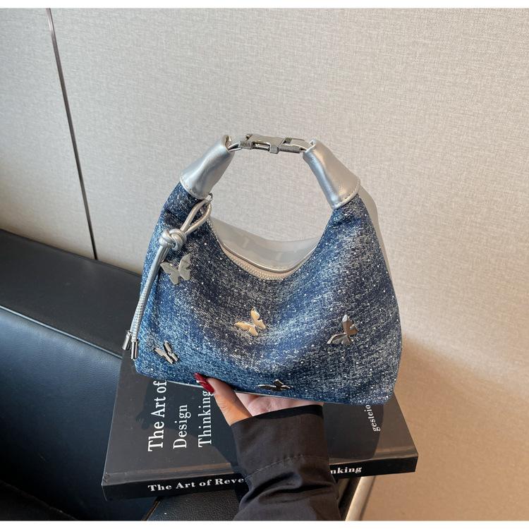 

Летняя сумка-бабочка маленькая женская 2025 новая высококлассная сумка-мессенджер универсальная на плечо женская сумка