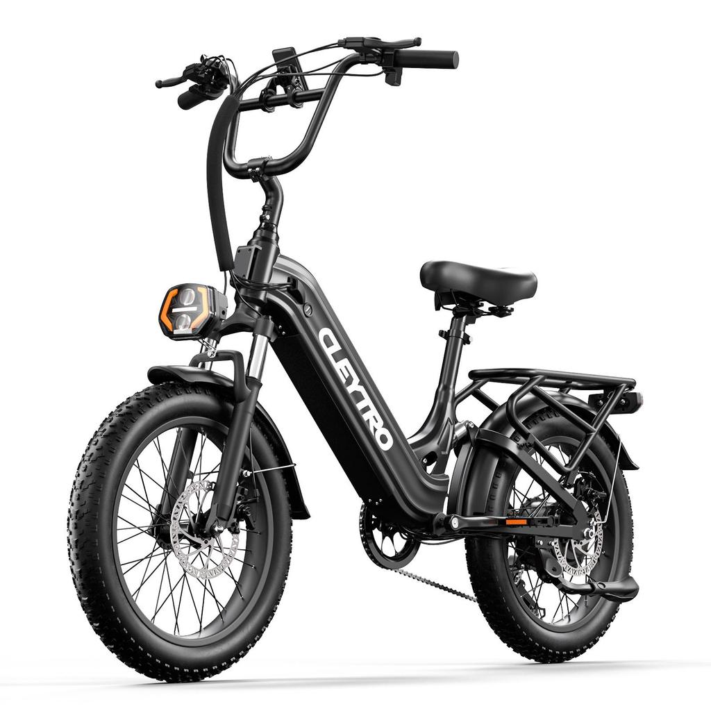 Cleytro XC20 20" Elektromos Kerékpár, 48V 15.6Ah Akkumulátor, Első és Hátsó Rugózás