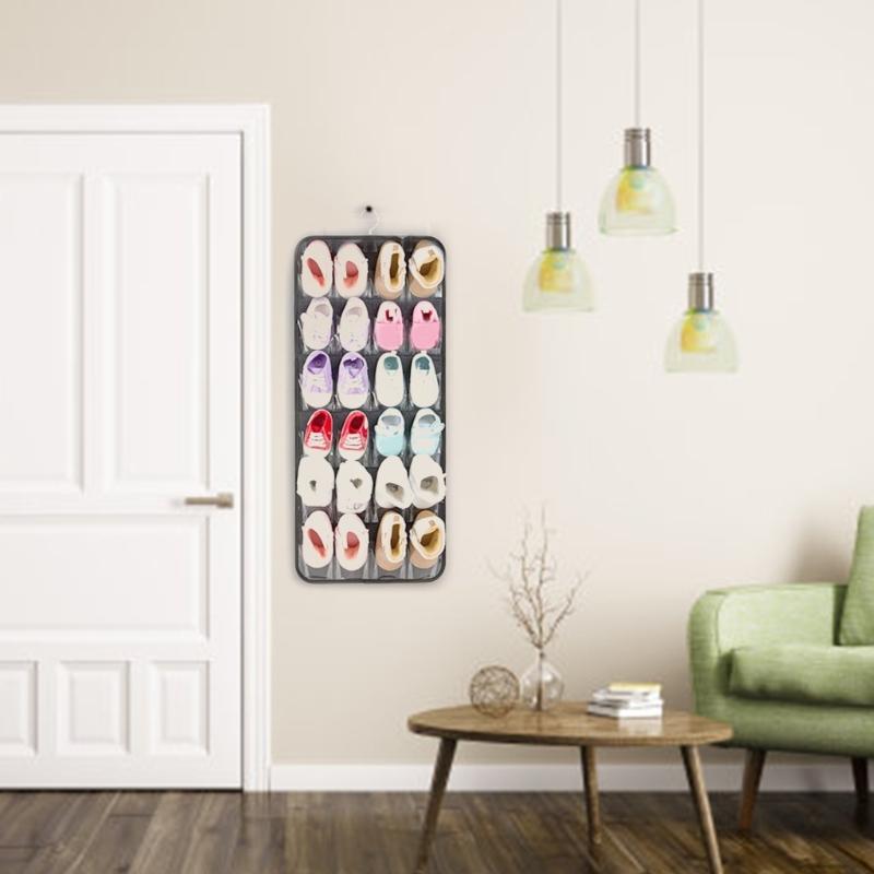 Felt Wall Hanging Organizers with Pockets Felt Hanging Bag for Baby Room Bathroom or Entryway excellent  for New Parents