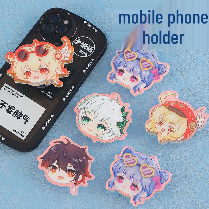 Acrylic Folding Cartoon Anime Phone Holder Desktop Stand