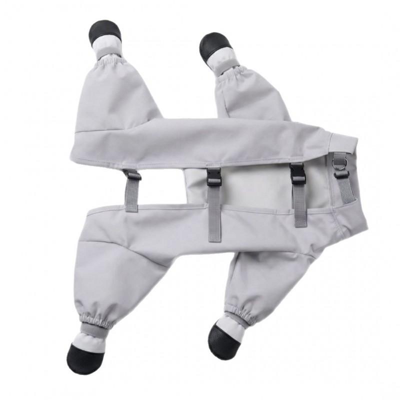 Pet Dog Full-Body Raincoat With Leg Cover Booties Small Medium Large Breeds Outdoor Walk Protection