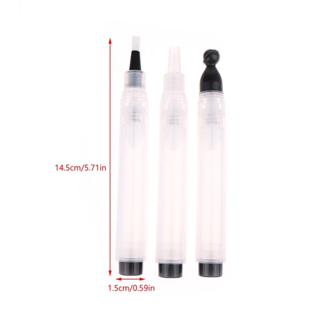 Stilou Portabil pentru Dozarea Fondului de Ten Lichid, Rotativ, Sticlă Golă, Stilou Nou pentru Umplere Separată