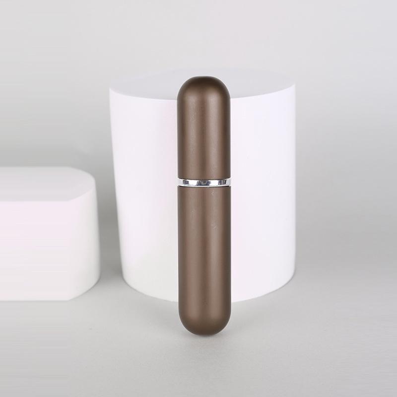 5ml Round Head Aluminum Mini Perfume Decanter - Portable Spray Bottle