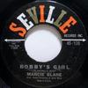 7inch Record MARCIE BLANE  Bobbys Girl 45120 Seville Records 1962 US Rock Used