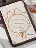 Charm Ocean Imitation Coral Glass Fish Pendant Rope Necklace Women's Vacation Party Accessories