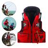 Life Vest Multi-pocket Detachable Large Buoyancy Bright Color Abrasion-resistant Water Assist Comfortable Adults Sea Fishing Water Sports Safety Life