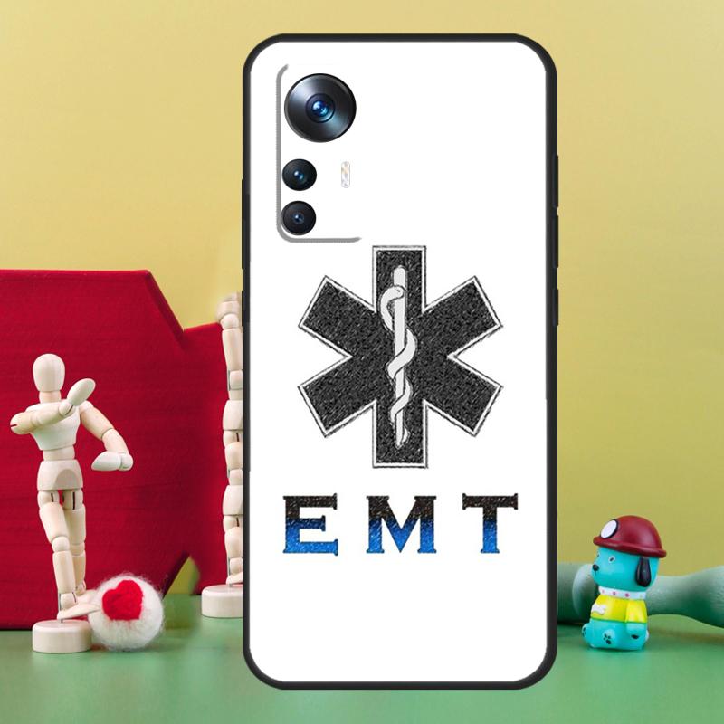 Emergency Medical Star of Life Case For Xiaomi 15T 14T 13T Pro 13 14 15 Ultra 17 Pro Max POCO F5 F6 F7 X5 X6 X7 Pro Cover