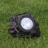 Outdoor Waterproof Solar Powered Yard Lawn Garden Rock Light Ground LED Lamp