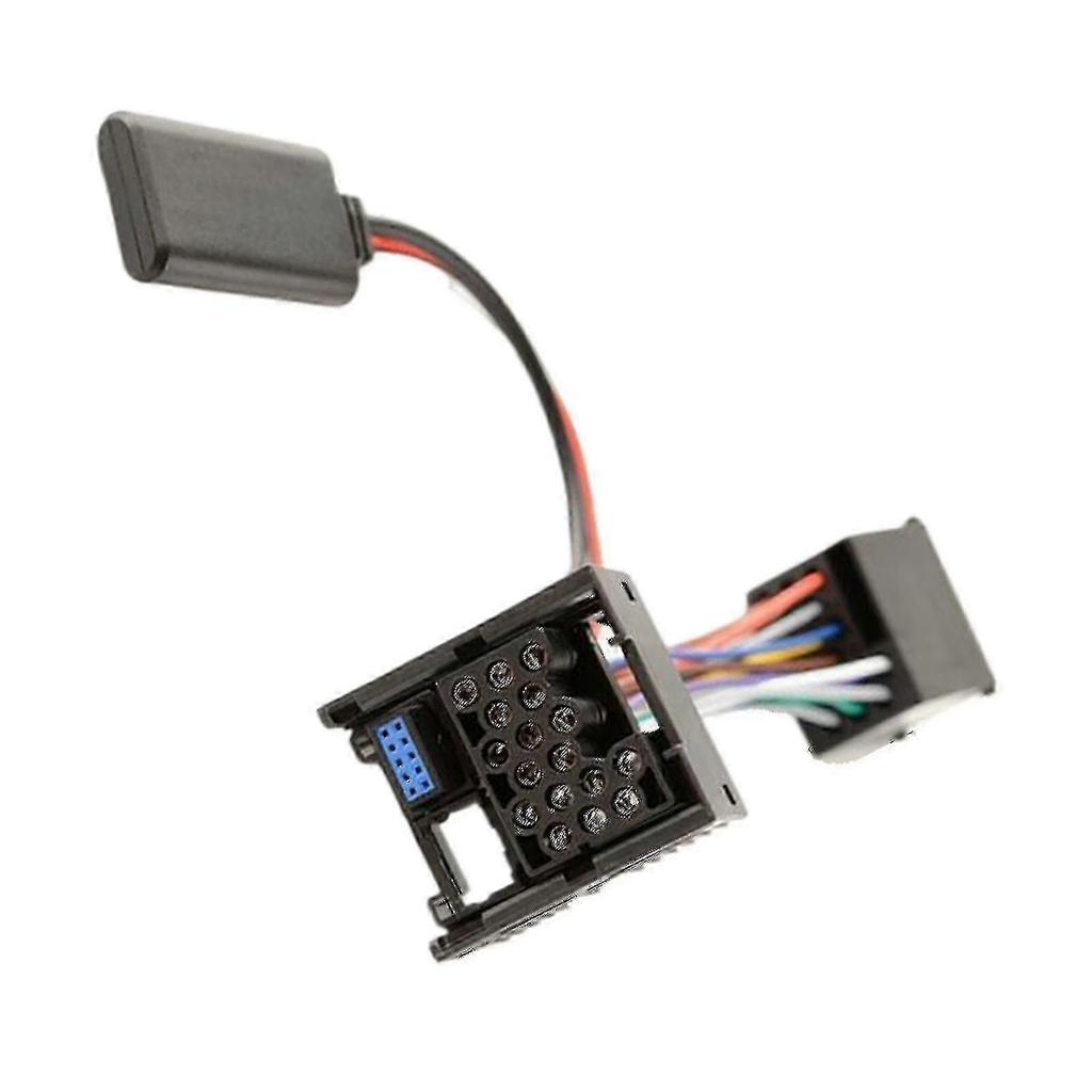 Bluetooth Musik Adapter Bmw E46 E39 E38 Business Bm24 Rundpin(1pcs)(black)