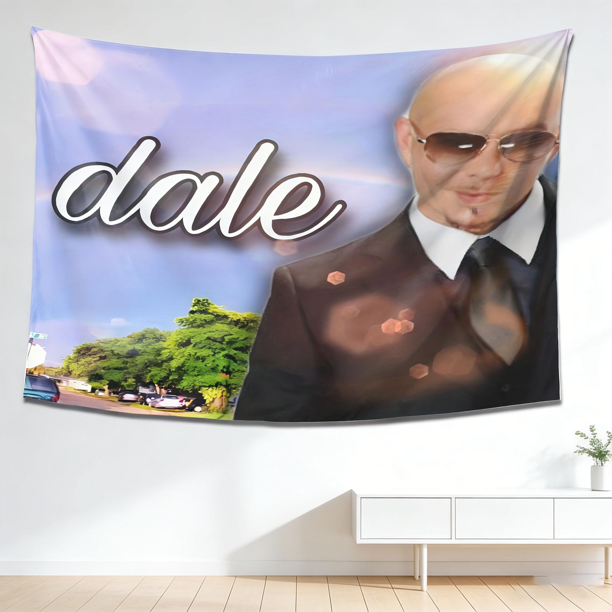 

Mr Worldwide Tapestry Iconic Dolec Design Wall Hanging Perfect for Parties Events Holiday Decor Stylish Fabric Wall Art 74x94cm(29x37in)