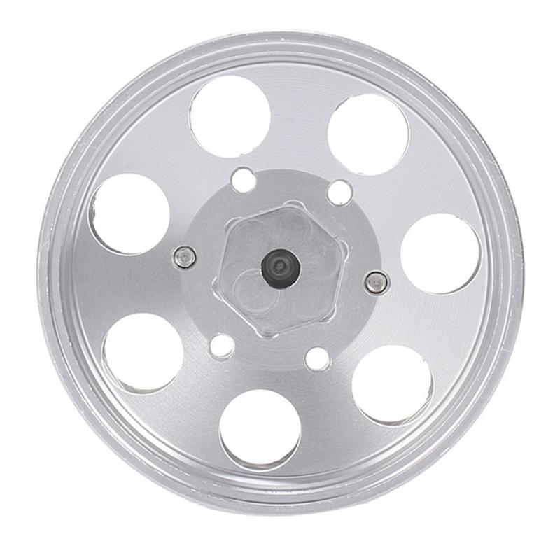 1Set/2Pieces RC Front heel for Rim Aluminum Alloy Beadlock heel Hub Heavy Duty Bearing Spare Part for 1:14 Tamiya ac