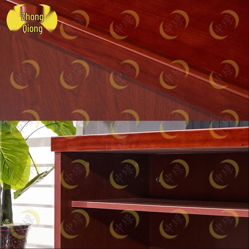 Zhongjing Solid Wood Veneer Conference Table Set
