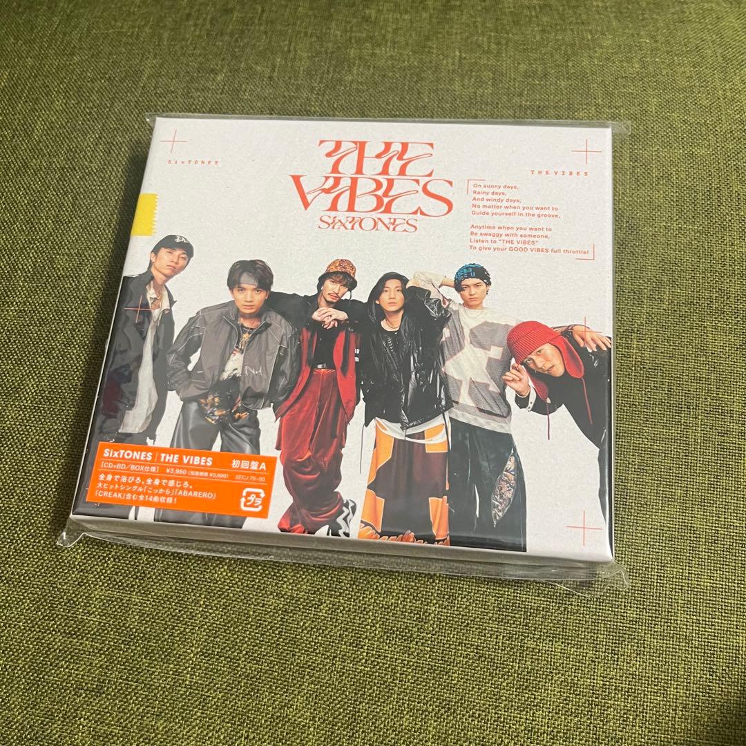 

[USED] SixTONES THE VIBES Album First Press Edition A with Bonus Trading Card