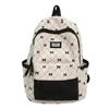 Schoolbag School Bag Junior High School Girl College Student High School Cute Bow Large Capacity Backpack Commuter Travel Backpack