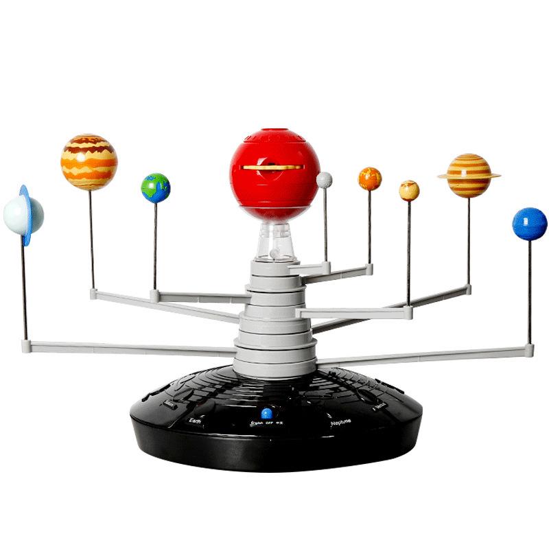 Handcrafted 3D Solar System Model Toy: Eight Planet Projection for Children's Early Education
