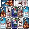 Phone Case for Samsung Galaxy S25 S24 S23 iPhone 16 15 Xiaomi Redmi Note 14 13 12 16E 11 Pro Max OPPO Moto Huawei Tree Gift Merry Christmas Deer Cover