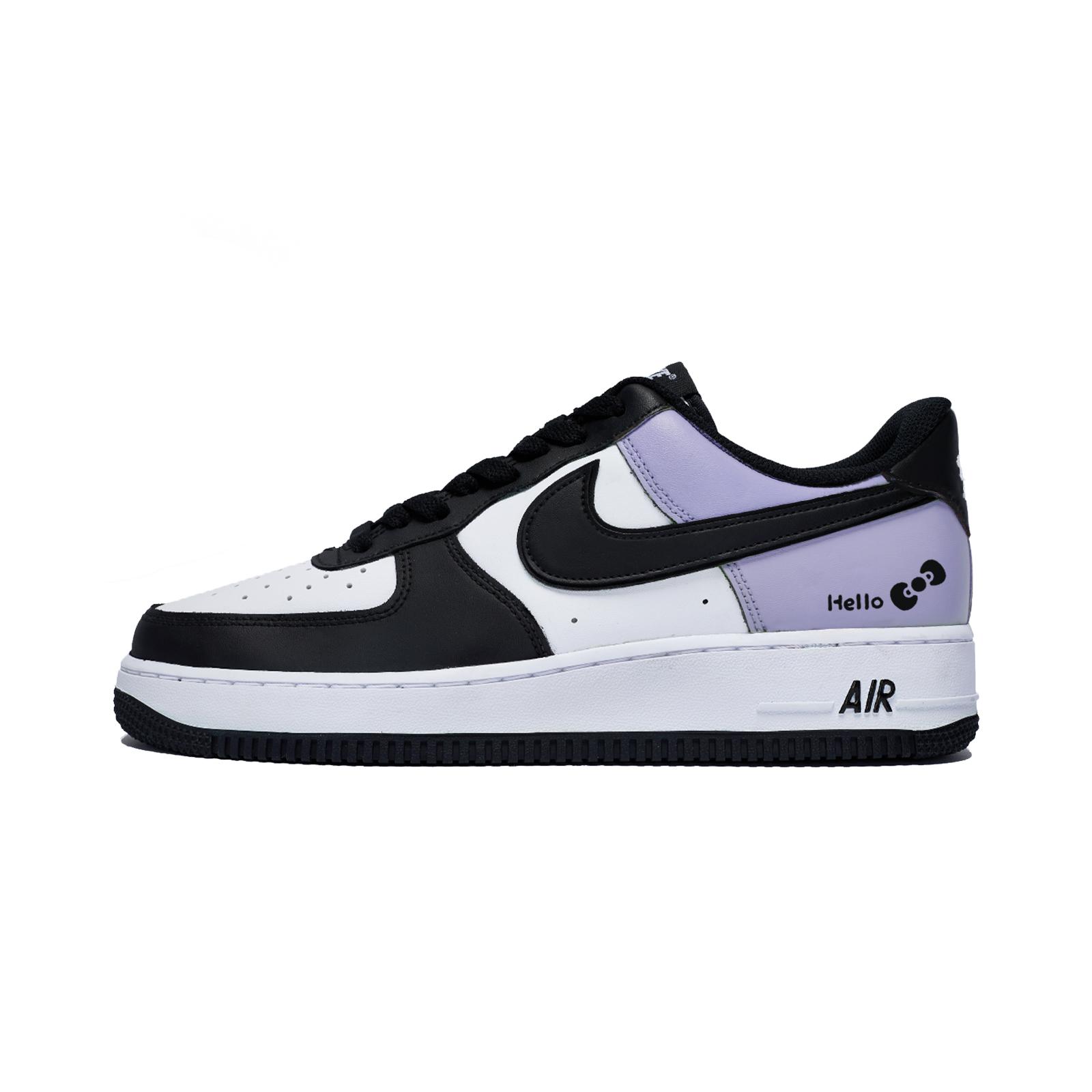 

Nike Air Force 1 Spring Temptation Taro Slip Resistant Low top Skateboard Shoes Men s White Purple DV0788-001(Team85-) 40