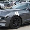 4PCS Car Side Wheel Eyebrow Fender Stripe Stickers Vinyl Decals For Ford Mustang GT S550 Car Body Decoration Decals Accessories