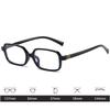 Retro Simple Square Frame Blue Light Blocking Glasses for Women Men Luxury Brand Ultralight Fashionable Eyewear
