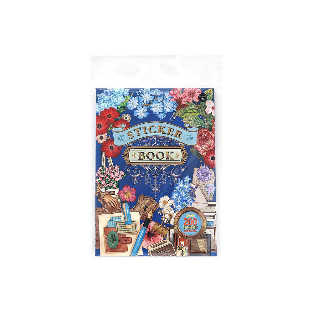 Infeel.Me Memory Cruise Series PET Sticker Book for Journals: 4 Styles for DIY Decoration and Collage